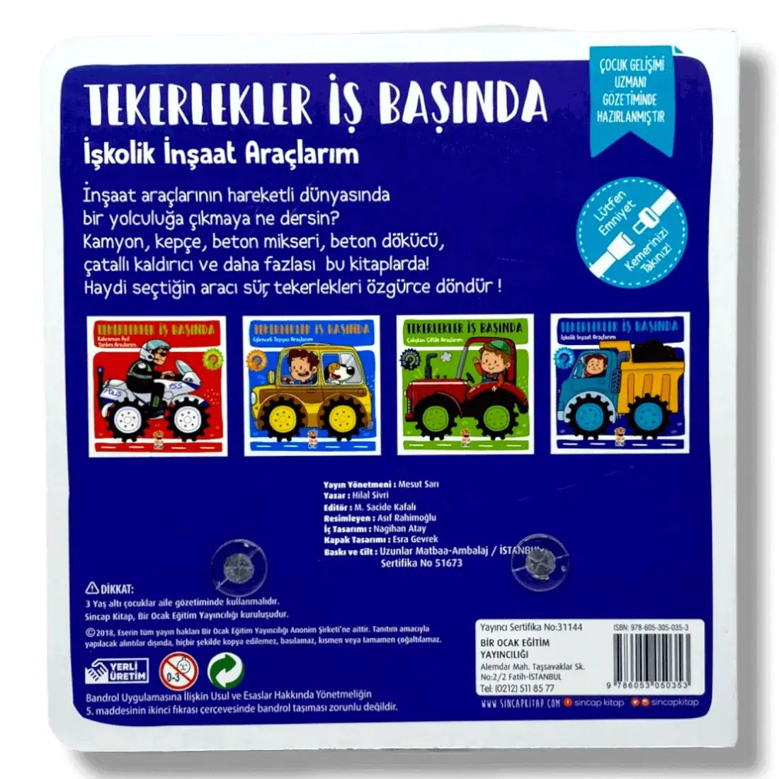 Tekerlekler İş Başında - İşkolik İnşaat Araçlarım (Räder im Einsatz - Meine fleißigen Baufahrzeuge)