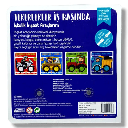 Tekerlekler İş Başında - İşkolik İnşaat Araçlarım (Räder im Einsatz - Meine fleißigen Baufahrzeuge)