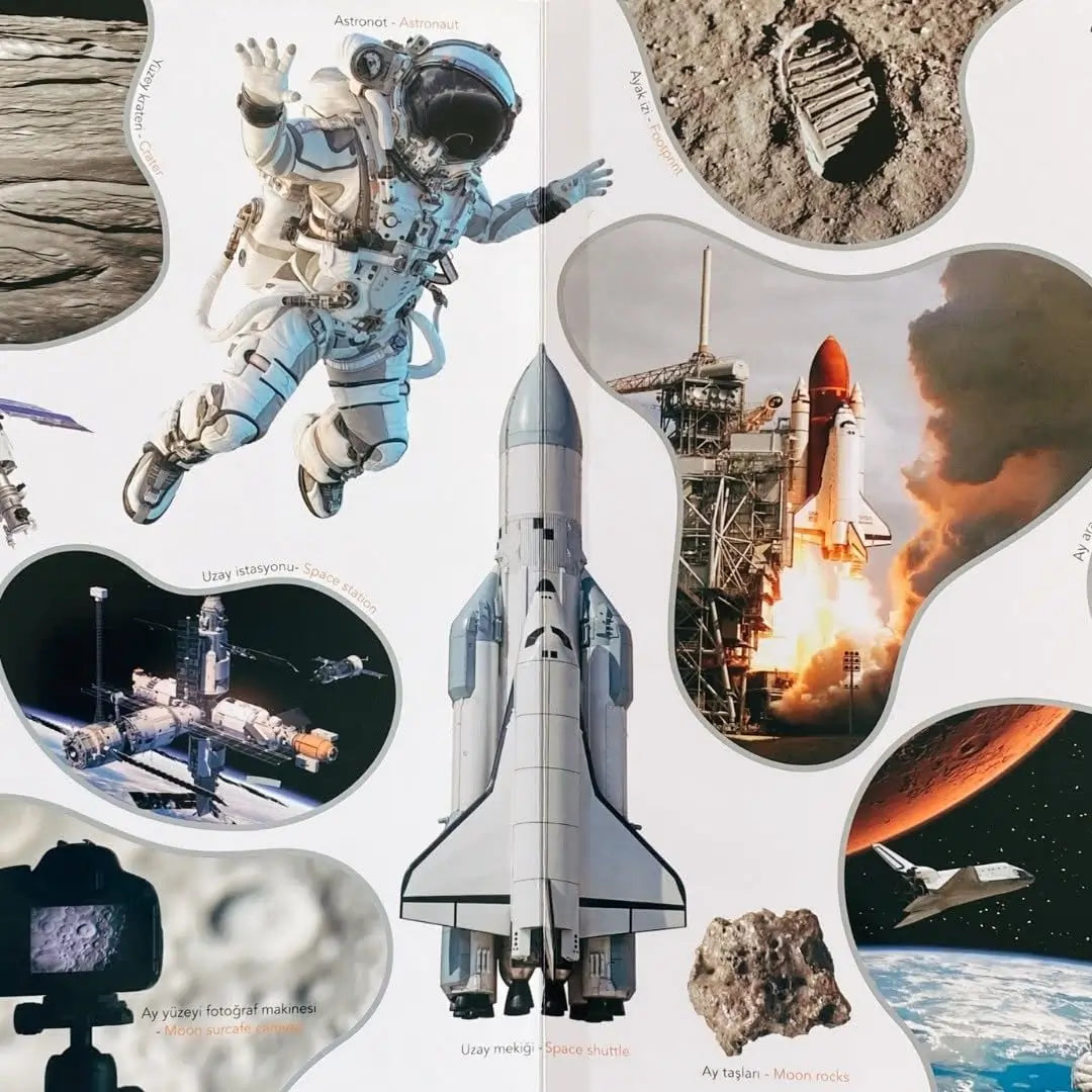 Ne Sorsan Bilir Minik - Benim İlk Uzay Kitabım (Mein erstes Buch über den Weltraum)