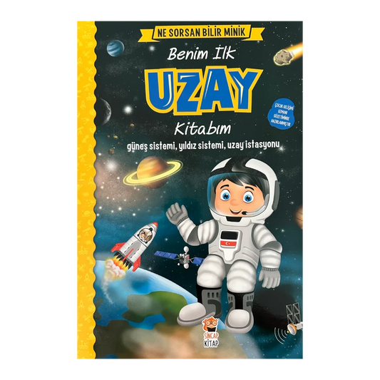 Ne Sorsan Bilir Minik - Benim İlk Uzay Kitabım (Mein erstes Buch über den Weltraum)-Türkische Kinderbücher-SprachStern