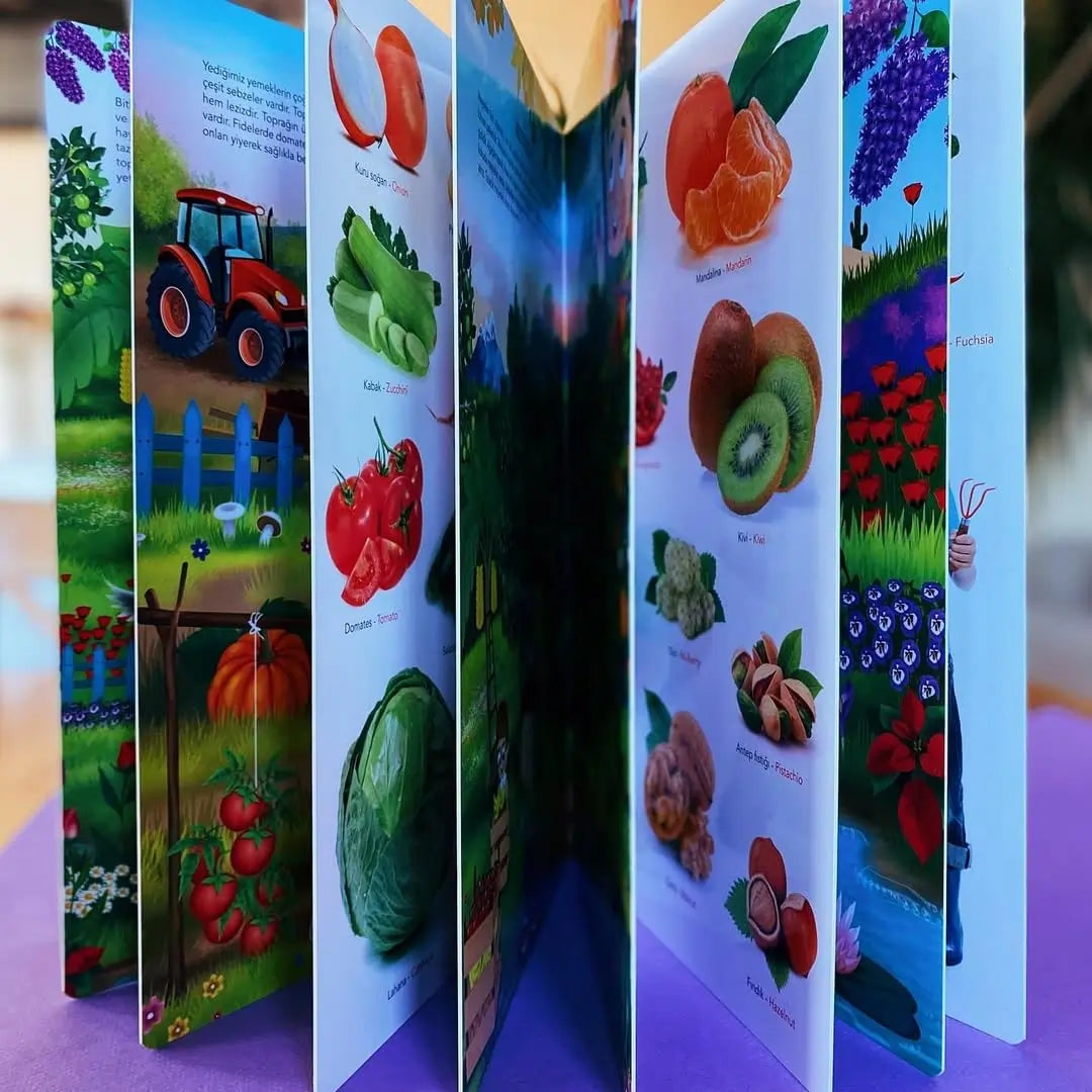 Ne Sorsan Bilir Minik - Benim İlk Bitkiler Kitabım (Mein erstes Buch über Pflanzen)