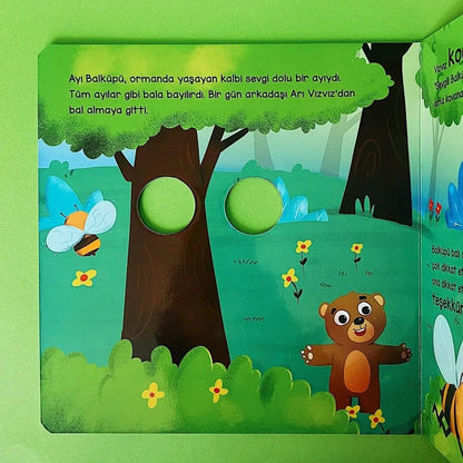 Bu Kocaman Gözler Kimin? - Ayı Balküpü ve Sevimli Dostları (Bär Honigtopf und seine süßen Freunde - Wem gehören diese großen Augen?)