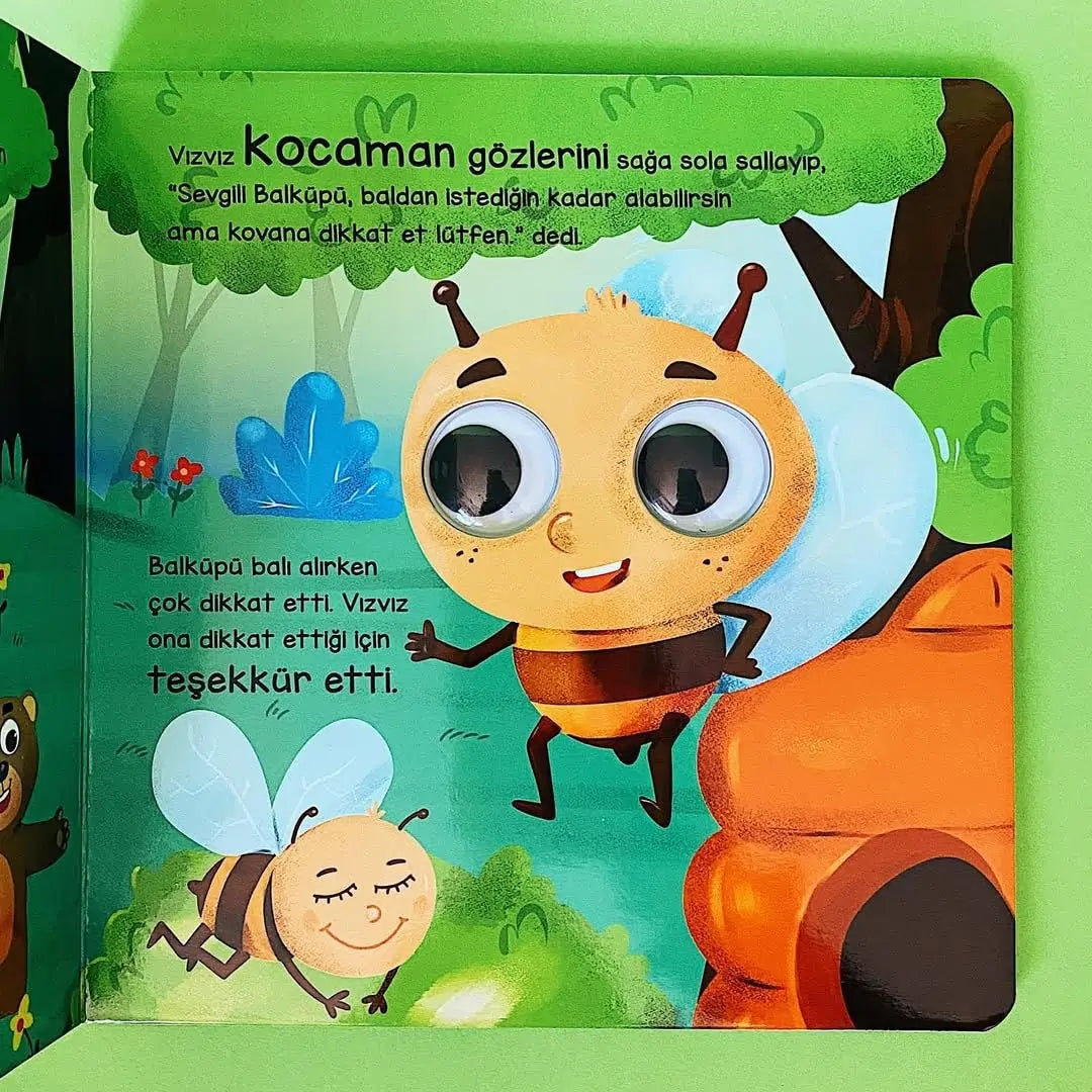 Bu Kocaman Gözler Kimin? - Ayı Balküpü ve Sevimli Dostları (Bär Honigtopf und seine süßen Freunde - Wem gehören diese großen Augen?)