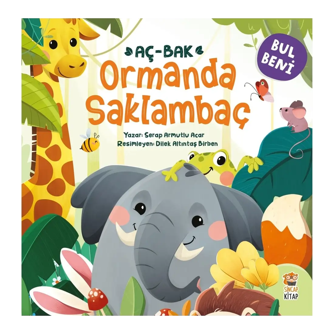 Bul Beni Ormanda Saklambaç (Finde mich im Wald - Versteckspiel)-Türkische Kinderbücher-SprachStern