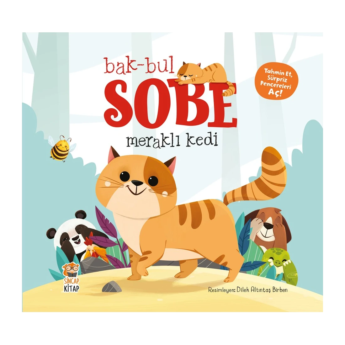 Bak-Bul Sobe Meraklı Kedi (Schau-Finde Sobe - Die neugierige Katze)-Türkische Kinderbücher-SprachStern