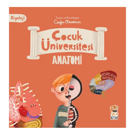 Çocuk Üniversitesi Biyoloji - Anatomi (Kinderuniversität Biologie - Anatomie)-Türkische Kinderbücher-SprachStern