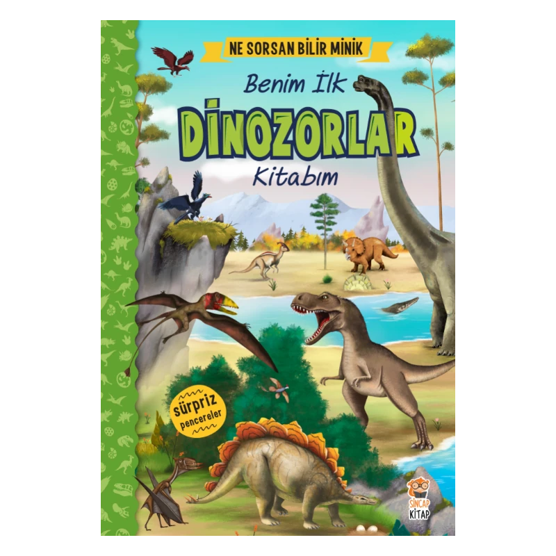 Ne Sorsan Bilir Minik - Benim İlk Dinozorlar Kitabım (Mein erstes Buch über Dinosaurier)-Türkische Kinderbücher-SprachStern