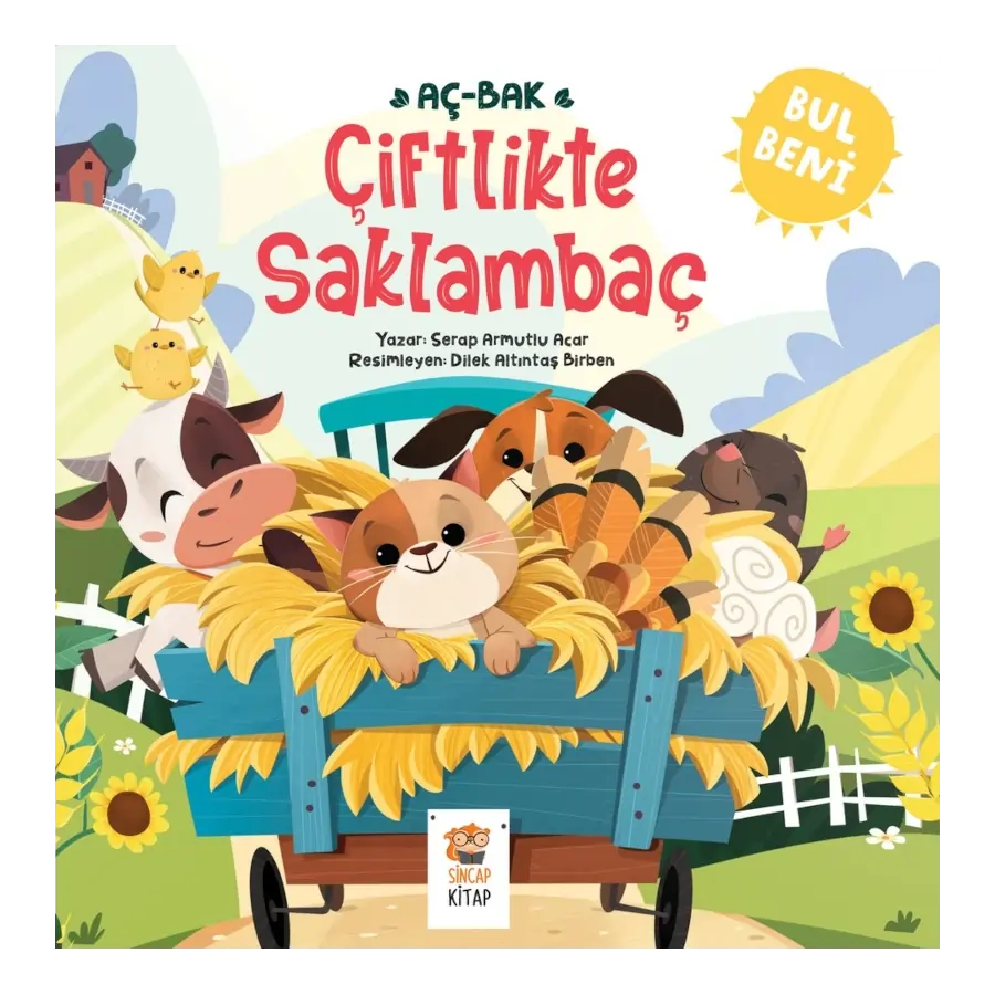 Bul Beni Çiftlikte Saklambaç (Finde mich auf dem Bauernhof - Versteckspiel)-Türkische Kinderbücher-SprachStern