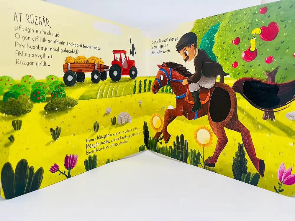 İlk Dokun Hisset Kitabım Çiftliğe Dokun (Mein erstes Fühlbuch - Berühre den Bauernhof)