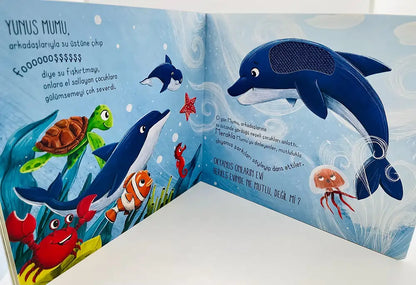 İlk Dokun Hisset Kitabım Okyanusa Dokun (Mein erstes Fühlbuch - Berühre den Ozean)