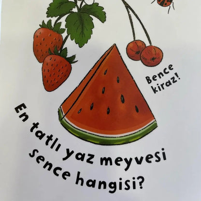 Ne Sorsan Bilir Minik - Benim İlk Mevsimler Kitabım (Mein erstes Buch über die Jahreszeiten)
