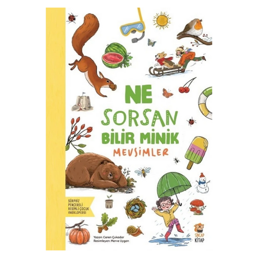 Ne Sorsan Bilir Minik - Benim İlk Mevsimler Kitabım (Mein erstes Buch über die Jahreszeiten)-Türkische Kinderbücher-SprachStern