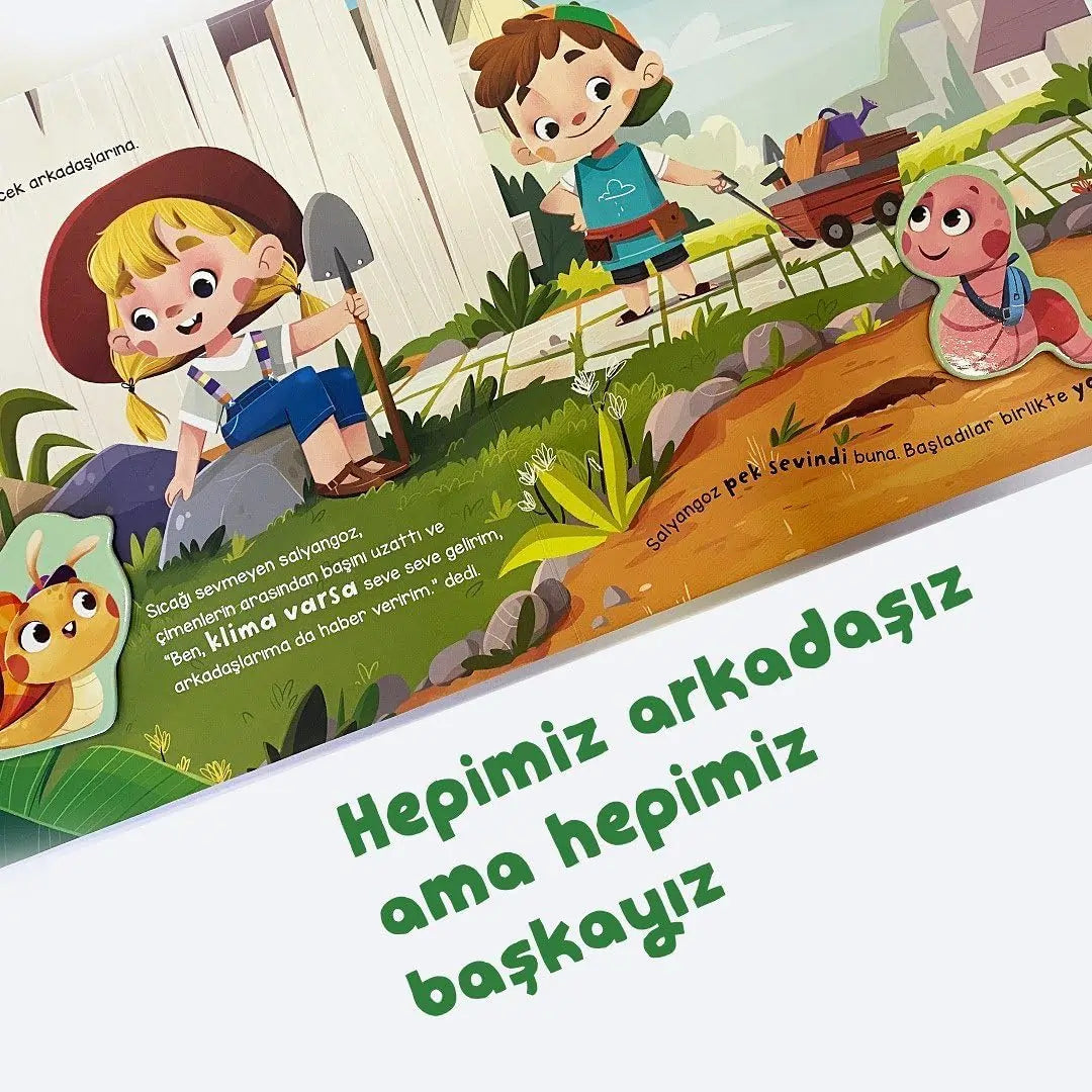 Merhaba Böcekler - Cırt Cırtlı Hikaye Kitap (Hallo Insekten - Klettverschluss-Geschichtenbuch)