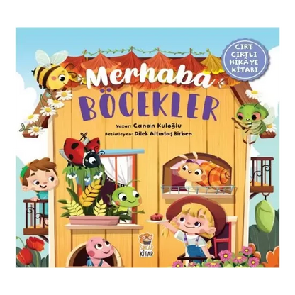 Merhaba Böcekler - Cırt Cırtlı Hikaye Kitap (Hallo Insekten - Klettverschluss-Geschichtenbuch)