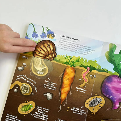 Ne Sorsan Bilir Minik - Benim İlk Böcekler Kitabım (Mein erstes Buch über Insekten)