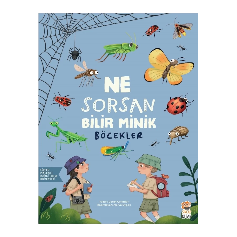 Ne Sorsan Bilir Minik - Benim İlk Böcekler Kitabım (Mein erstes Buch über Insekten)-Türkische Kinderbücher-SprachStern