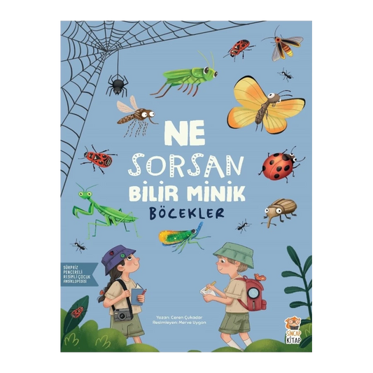 Ne Sorsan Bilir Minik - Benim İlk Böcekler Kitabım (Mein erstes Buch über Insekten)-Türkische Kinderbücher-SprachStern