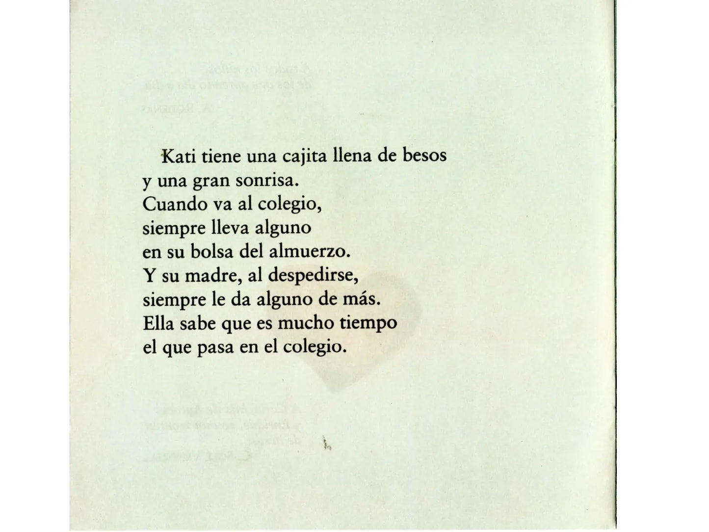 Un puñado de besos (Eine handvoll Küsse)