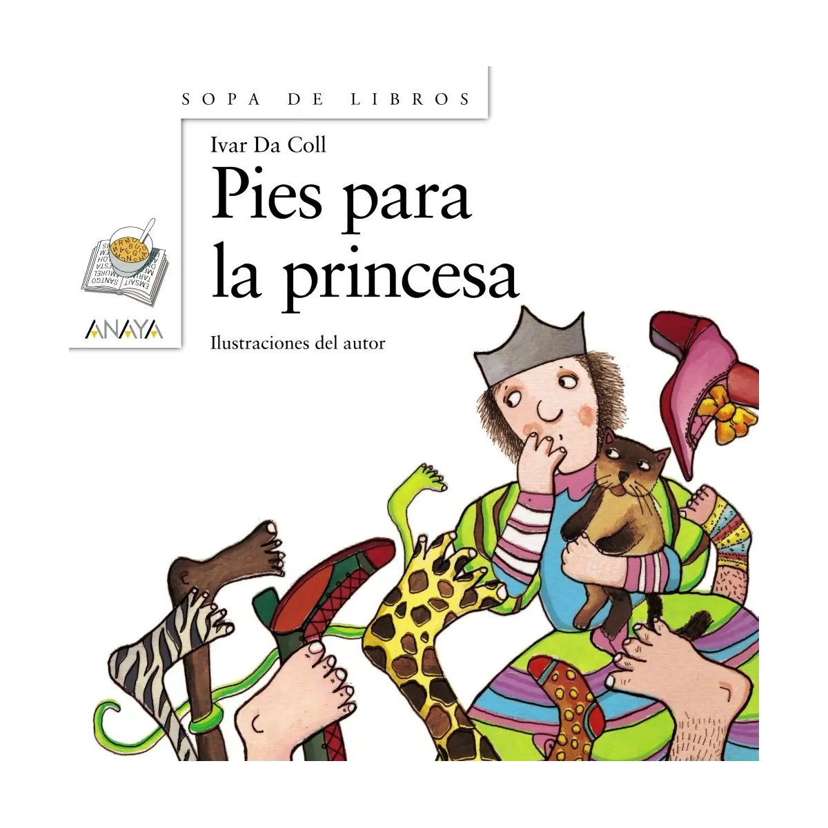 Pies para la princesa (Füße für die Prinzessin)-Spanische Kinderbücher-SprachStern